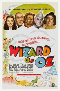 Obrazová reprodukcia The Wonderful Wizard of Oz, Ft. Judy Gardland (Vintage Cinema / Retro Movie Theatre Poster / Iconic Film Advert)