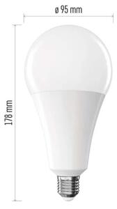 LED Žiarovka A95 E27/28W/230V 4000K