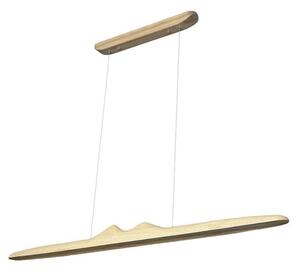 LED Luster na lanku LED/22W/230V 4000K 120 cm jaseň/masív