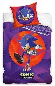 Detské obliečky Ježko Sonic Prime 140x200/70x90 cm