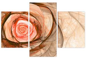 Obraz - kvet ruže (Obraz 90x60cm)
