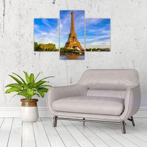 Obraz: Eiffelova veža, Paríž (Obraz 90x60cm)