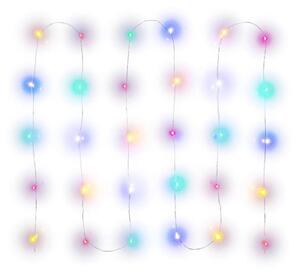 Retlux - LED reťaz 30xLED/2xAA 3,3m viacfarebná