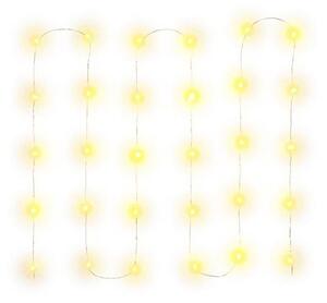 Retlux - LED reťaz 30xLED/3xAA 3,3m teplá biela