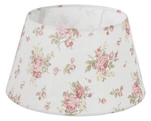 Eglo 49977 - Textilné tienidlo VINTAGE E14/E27 ruže pr.25 cm