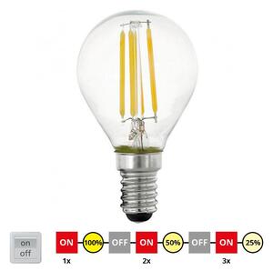LED Stmievateľná žiarovka VINTAGE P45 E14/4W/230V 2700K - Eglo 11754
