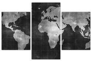 Obraz mapa sveta (Obraz 90x60cm)
