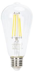 LED Stmievateľná žiarovka FILAMENT ST64 E27/6W/230V 6500K - Aigostar