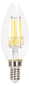 LED Stmievateľná žiarovka VINTAGE C35 E14/4W/230V 6500K - Aigostar