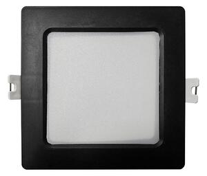 LED Podhľadové svietidlo SQUARE LED/6W/230V 4000K 12x12 cm čierna