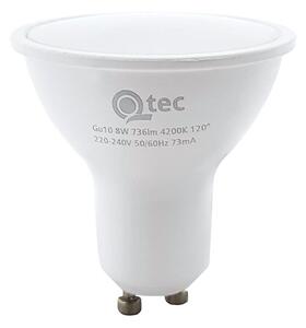 LED Žiarovka Qtec GU10/8W/230V 4200K