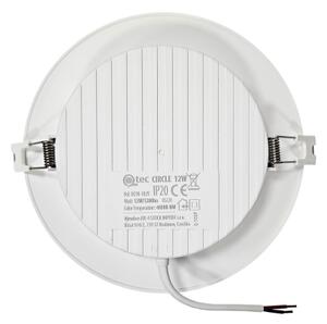 LED Podhľadové svietidlo CIRCLE LED/12W/230V 4000K pr. 17 cm biela