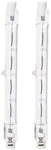 SADA 2x Priemyselná žiarovka J118 R7s/80W/230V 2900K - Aigostar