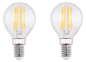 SADA 2x LED Žiarovka VINTAGE E14/4W/230V 2700K - Globo 10589-2K