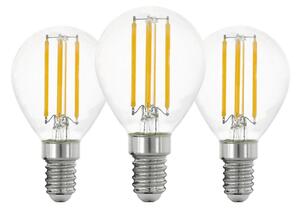 SADA 3x LED Žiarovka VINTAGE P45 E14/7W/230V 2700K - Eglo 110303