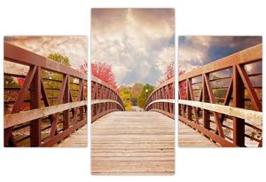 Cesta cez most - obraz (Obraz 90x60cm)