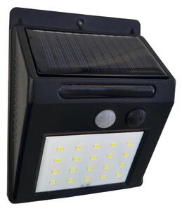 LED solárne nástenné svietidlo so senzorom LED/3W/3,7V 1200 mAh IP44