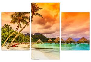 Obraz piesočné pláže (Obraz 90x60cm)