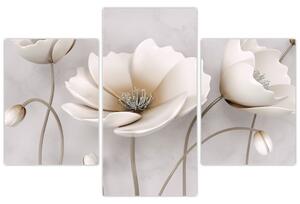 Obraz bieleho kvetu (Obraz 90x60cm)