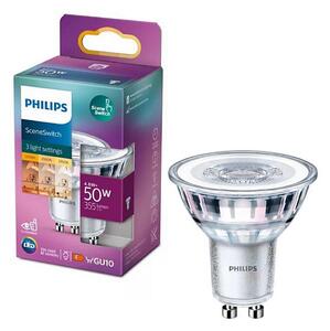 LED žiarovka Philips SCENE SWITCH PAR16 GU10/4,8W/230V 2200/2500/2700K
