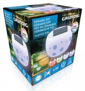 Grundig - LED RGB solárne svietidlo LED/0,06W/1,2V 600 mAh