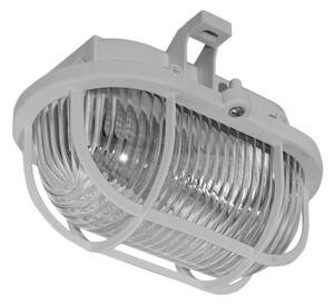 Vonkajšie stropné svietidlo OVAL 1xE27/60W/230V IP44 šedá