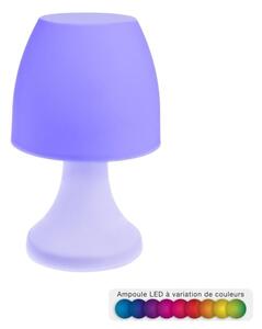Atmosphera - LED RGB vonkajšia stolová lampa DOKK LED/3xAAA 19,5 cm IP44