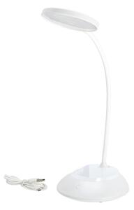 LED Stmievateľná nabíjacia stolná lampa VISUA LED/5W/5V 3000-5000K biela