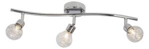 Brilliant - Bodové svietidlo BULB 3xG9/28W/230V lesklý chróm
