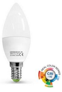 LED žiarovka ECOLINE C37 E14/7W/230V 3000K CRI 92 - Brilagi