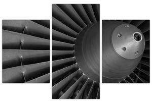 Detail turbíny - obraz (Obraz 90x60cm)