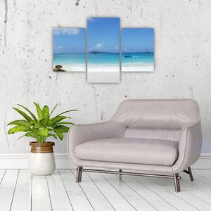 Obraz - piesočná pláž (Obraz 90x60cm)