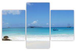 Obraz - piesočná pláž (Obraz 90x60cm)
