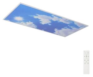 Brilagi - LED stmievateľné stropné svietidlo SLIMFRAME SKY LED/80W/230V 120x60 cm + diaľkové ovládanie