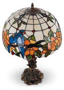 Brilagi - Tiffany vitrážová stolná lampa JUNGLE 1xE27/60W/230V