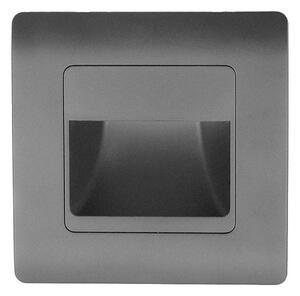 Emithor 70439 - LED Schodiskové svietidlo STEP LIGHT LED/1W/230V antracit