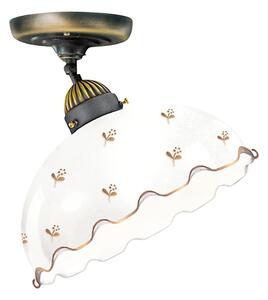 Kolarz 731.10.161-Prisadený luster NONNA 1xE27/75W/230V, priemer 30 cm, kvetinový dizajn, ružové zlato