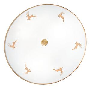 Kolarz 731.U13.4.150- Nástenné svietidlo NONNA 3xE27/60W/230V priemer 42 cm jel. rose gold