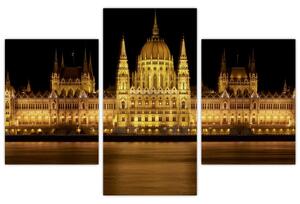 Budova parlamentu - Budapešť (Obraz 90x60cm)