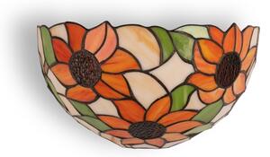 Brilagi - Tiffany vitrážové nástenné svietidlo SUNFLOWER 1xE14/40W/230V