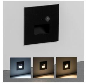 Brilagi LED schodiskové svietidlo so senzorom JACK LED/3W/230V 3000/4000/6500K čierna
