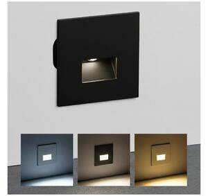 Brilagi - LED Schodiskové svietidlo JACK LED/3W/230V 3000/4000/6500K IP65 čierna