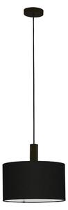 Eglo 33354 - Závesný luster AMANI na lane 1xE27/60W/230V pr. 38 cm čierna