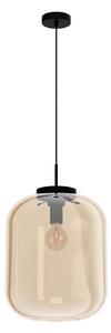 Eglo 39672 - Luster na lanku BULCIAGO 1xE27/40W/230V priemer 35 cm béžová