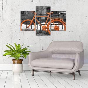 Obraz oranžového kolesá (Obraz 90x60cm)