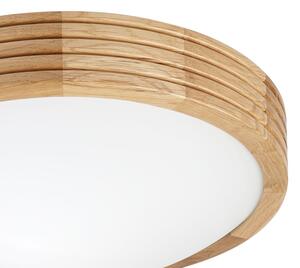 Brilagi - LED stropné svietidlo CARVALHO MODERN SLIM 1xE27/60W/230V pr. 27,5 cm dub