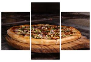 Obraz pizza - obraz do kuchyne (Obraz 90x60cm)