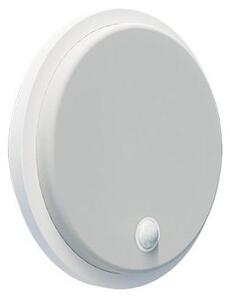 LED vonkajšie nástenné svietidlo so senzorom LED/15W/230V IP65 biele