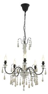 Eglo 33011 - Závesný luster na reťazi 5xE14/40W/230V
