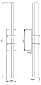 Zuma Line 003064-034737 - LED nástenné svietidlo IGGLY LED/10W/230V zlaté